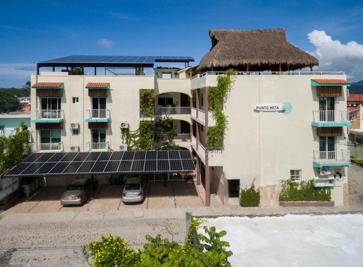 Punto Mita Eco Surf Suites & Cafe بونتا مِيتا المظهر الخارجي الصورة