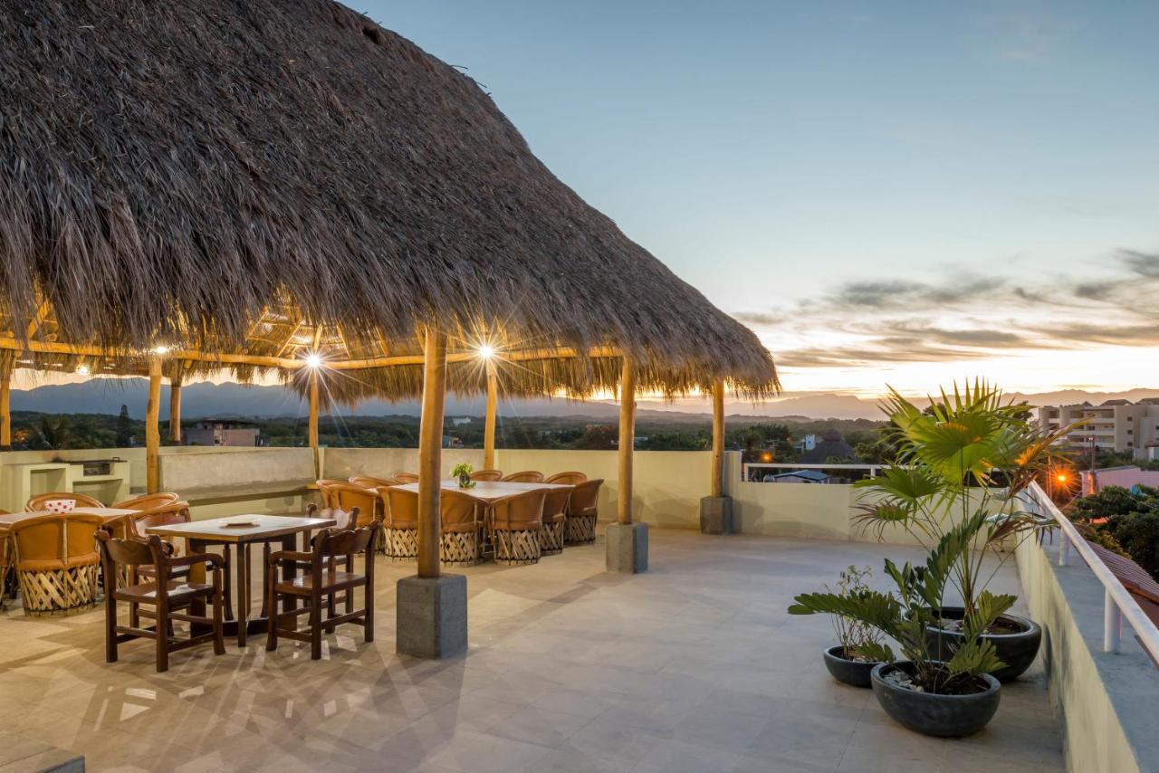 Punto Mita Eco Surf Suites & Cafe بونتا مِيتا المظهر الخارجي الصورة